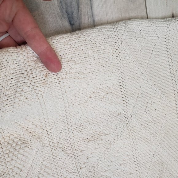 Vintage Cream V-Neck Sweater - Picture 14 of 15